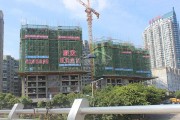 探访联发·君悦滨江工程进度 2#楼建至13层
