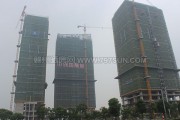 中创国际城超高建筑3#楼建至28层 即将封顶