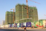 赣州台湾城12月工程进度播报 2#4#楼建设中